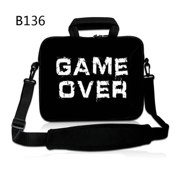 

Game Over Laptop shoulder bag Handbag for 14 15.6 13" 15" 17" 17.3" 11.6" inch Dell HP Asus Toshiba computer notebook