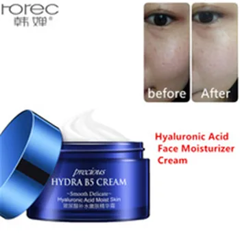 

HOREC Hyaluronic Acid Face Moisturizer essence Cream Deep Hydrating Anti-Wrinkle Face Cream Korean Facial Day Cream Dry Skin 50g