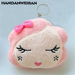 HANDANWEIRAN Cabeza de peluche pequeña de 10CM para niños, juguete de peluche suave con cabeza de dibujos animados, novedad de 2020, gran oferta