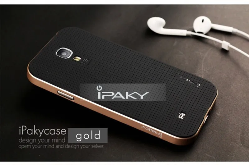 Высококачественный брендовый Чехол ipaky для samsung galaxy S4, силиконовый чехол для телефона galxy S4, все цвета