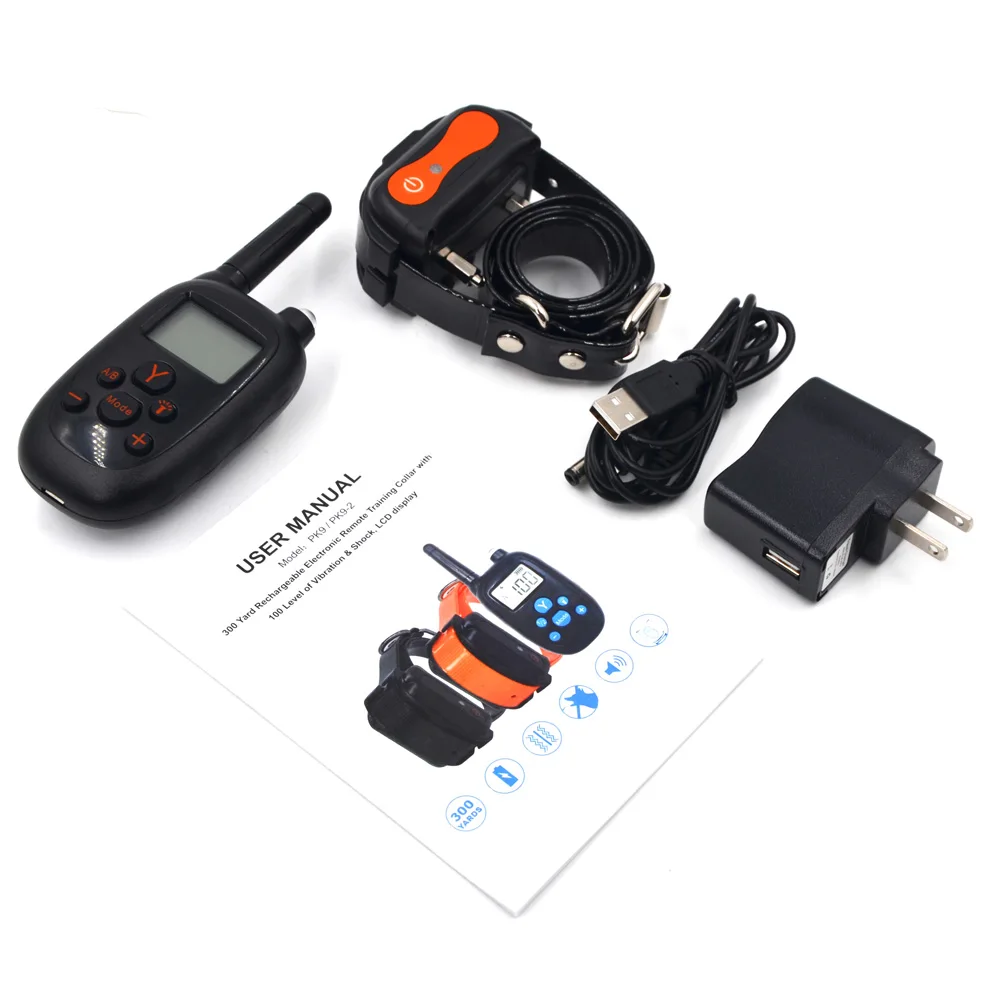 waterproof shock collar waterproof electric shock collar for dogs pet collars 100 level vibration waterproof shock collar waterproof electric shock collar for dogs pet collars 100 level vibration