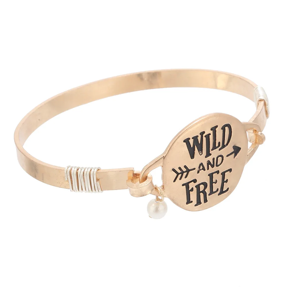 203036-4 WILD AND FREE BANGLE