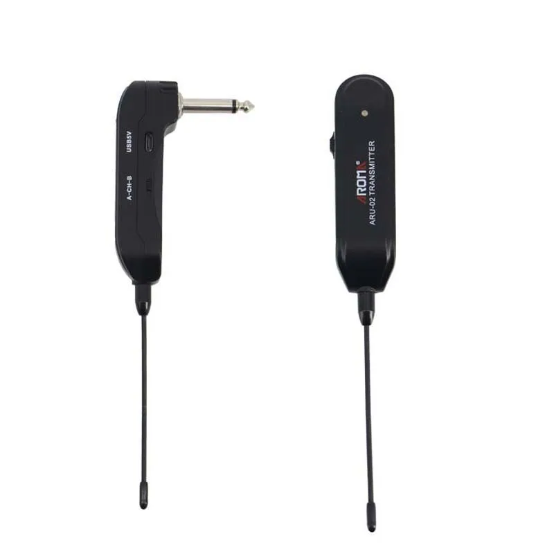 Арома ARU 02 UHF Беспроводная гитара цифровой аудио передатчик приемник Система USB