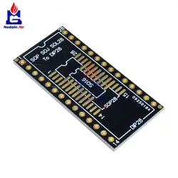 10 шт./лот SOP16 SOP28 к DIP16 DIP28 SSOP28 к DIP28 адаптер PCB плата преобразователя Diy Kit электронные платы