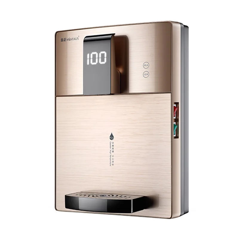 Encanamento de Gelo Quente tipo Elétrico Dispensador de Água em Casa Refrigerar de Água e Máquina de Aquecimento Instantâneo Wall-mounted Bebedor