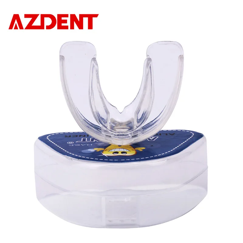 

AZDENT Pro Silicone Dental Tooth Orthodontic Tray Appliance Trainer Alignment Braces Mouthpieces Teeth Straight/Alignment Teeth