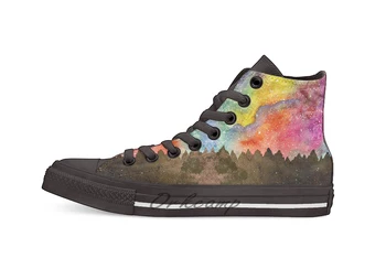 

In The Night Sky Novelty Design Casual Canvas Shoes Custom shoes Drop Shipping