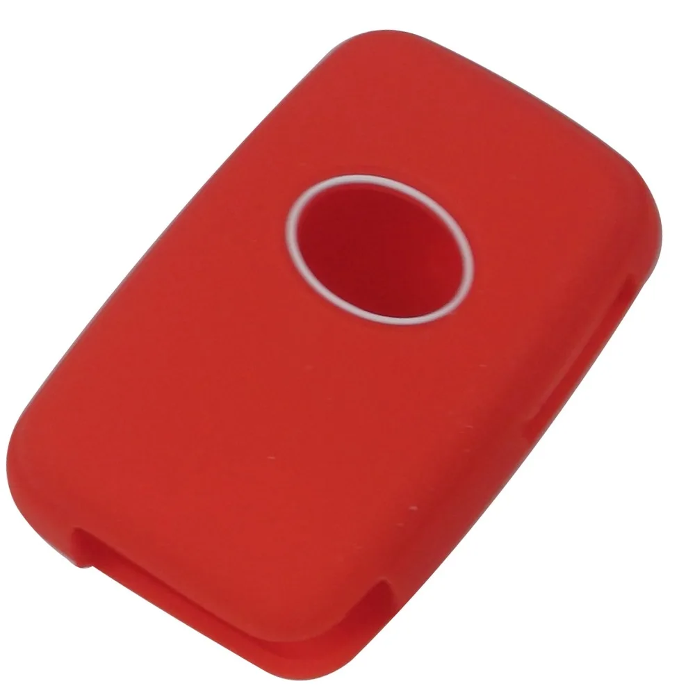 Keyforkess Cover in Silicone per Toyota Land Cruiser Camry Highlander Crown Prado Prius Set di chiavi per auto custodia per giacca custodia a distanza 11 1DSwarehouse0146