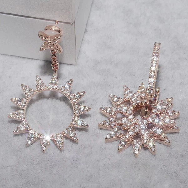 

Designer Fashion 925 Sterling Silver Jewelry 3A Cubic Zirconia Party Earring