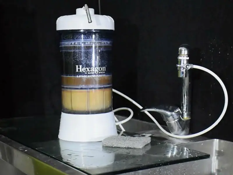 Best quality Faucet Water Purifier 8 stages Purification Systems remove