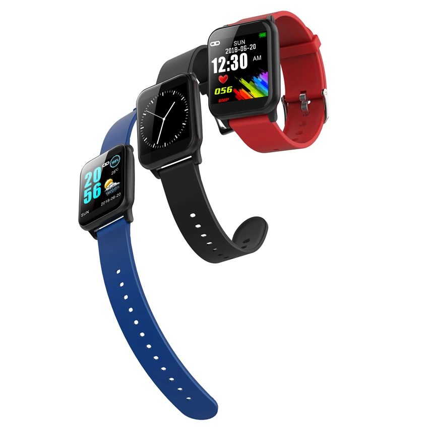 Z02 Smart Watch Color Screen Sport Pedometer Heart Rate Monitor Push Message Bracelet For iOS Android Fitness Tracker Wristband