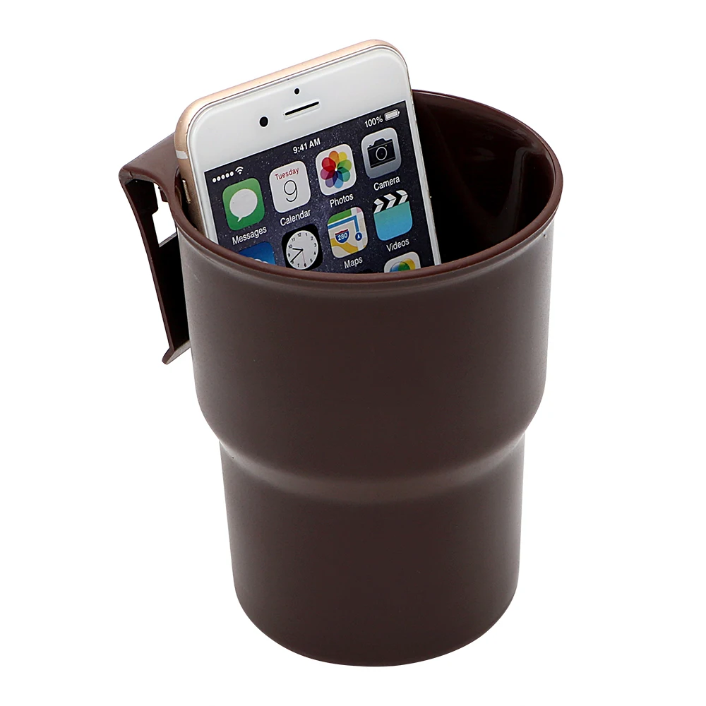 YOSOLO Air outlet Mount Vehicle Trash Container Door Armrest Box Car-styling Drink Holder Car Phone Stand Car Organizer Storage