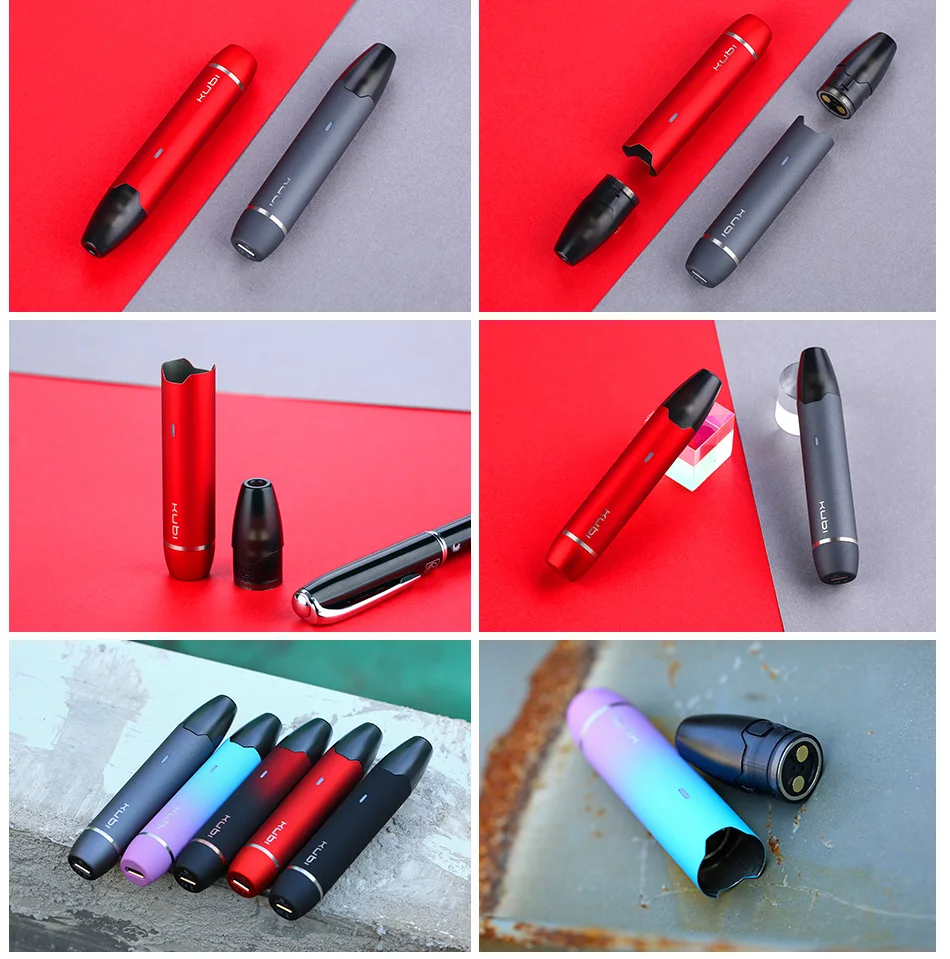 Hotcig Kubi Refillable Pod Starter Kit 550mAh