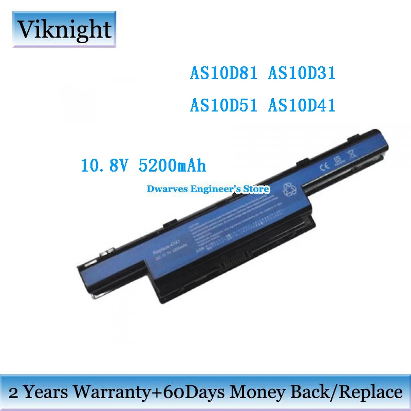 Высокое качество AS10D81 AS10D61 батарея для Acer Aspire 5750g 4741 5740 5741g 5741 7741 AS10D41 AS10D51 AS10D71 AS10D75 |