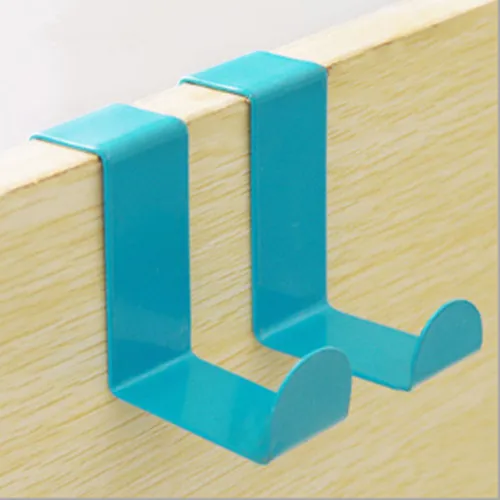 2pcs/set Stainless Steel Cabinet Door Drawer Hooks Clothes ...