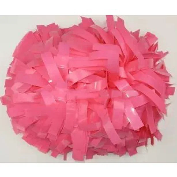 

6" Cheerleader pompoms ( 10 pieces/lot) Surface will shine Cheerleading sports pompons supplies Color can choose