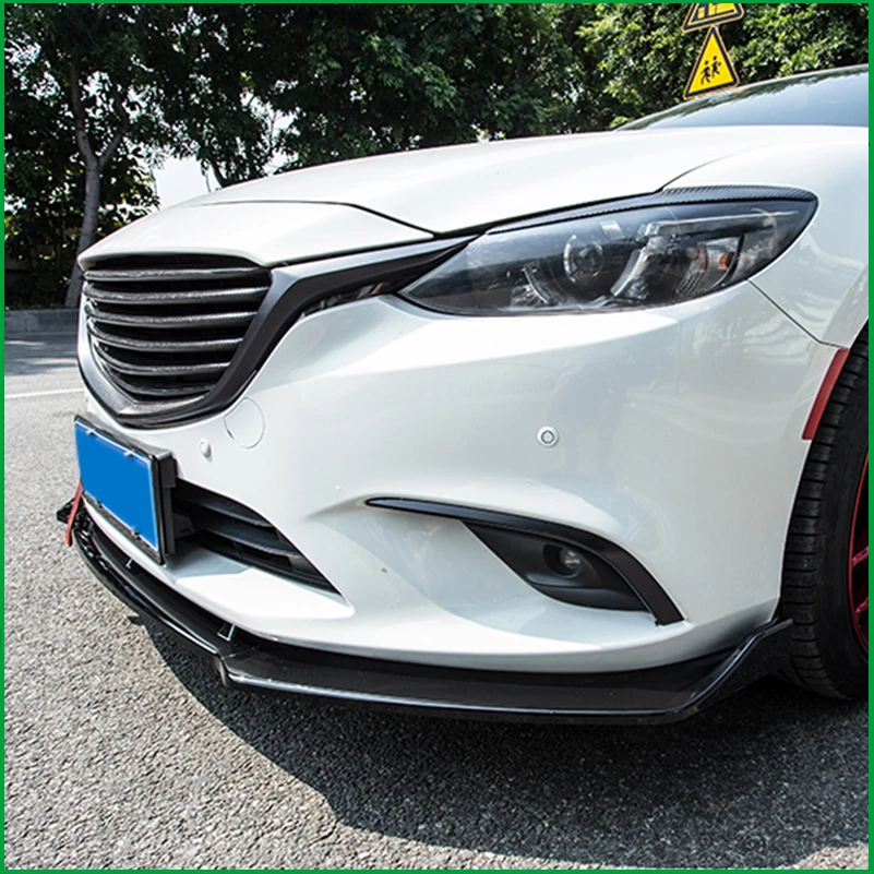 Нижняя решетка для бампера переднего Mazda 6 M6 Atenza 2014 2017 комплект защиты корпуса