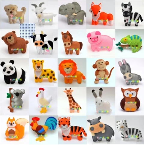  DeFieltro Sewing Kit for Kids Forest Animals Creative