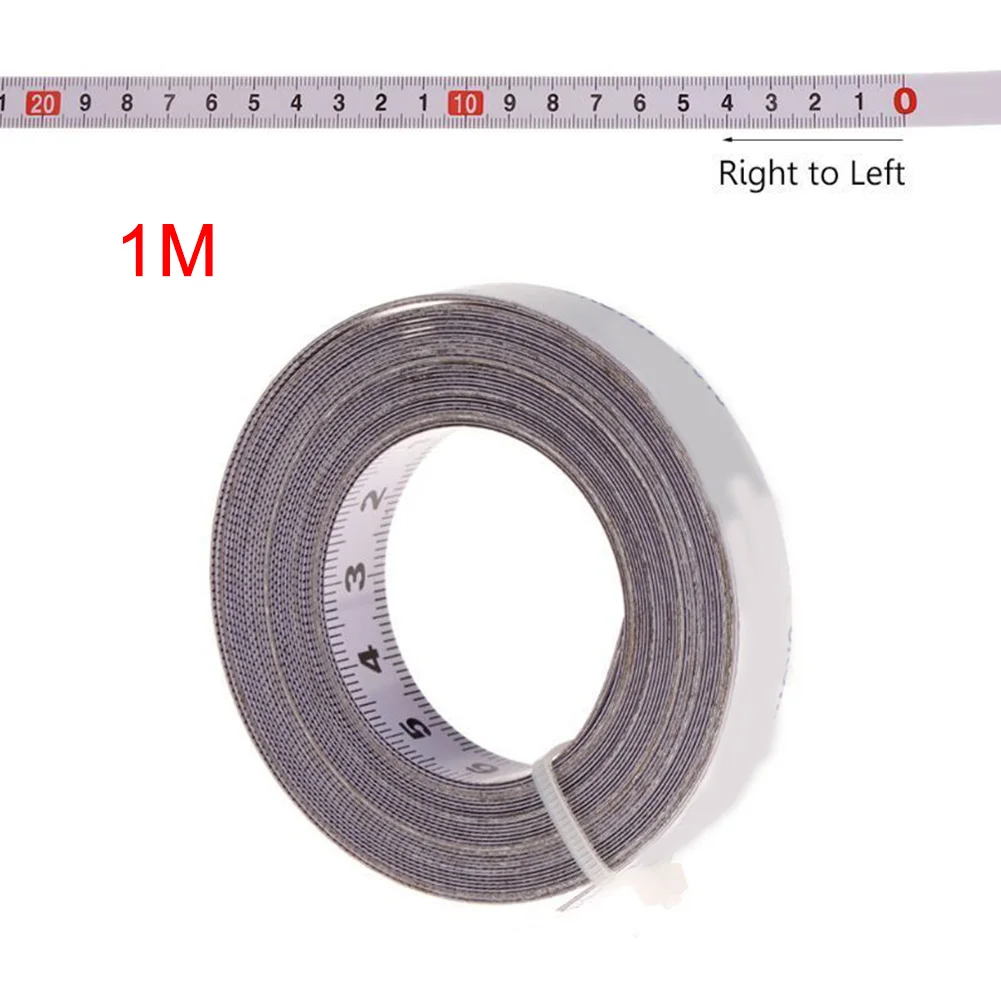 Рулетка T-Track инструмент масштабная гусеница самоклеящаяся Метрическая линейка маршрутизатор Деревообработка - Цвет: Reverse Direction