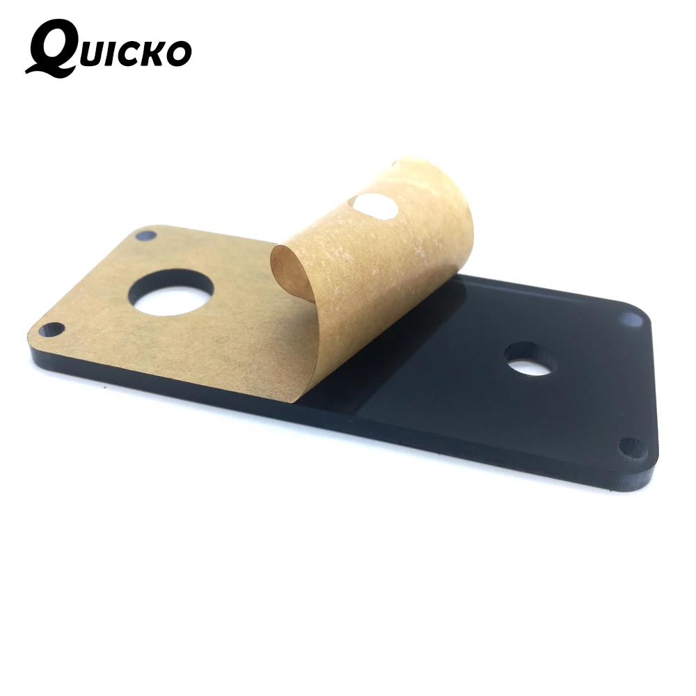 QUICKO O светодиодный/светодиодный T12 черная акриловая прозрачная панель для