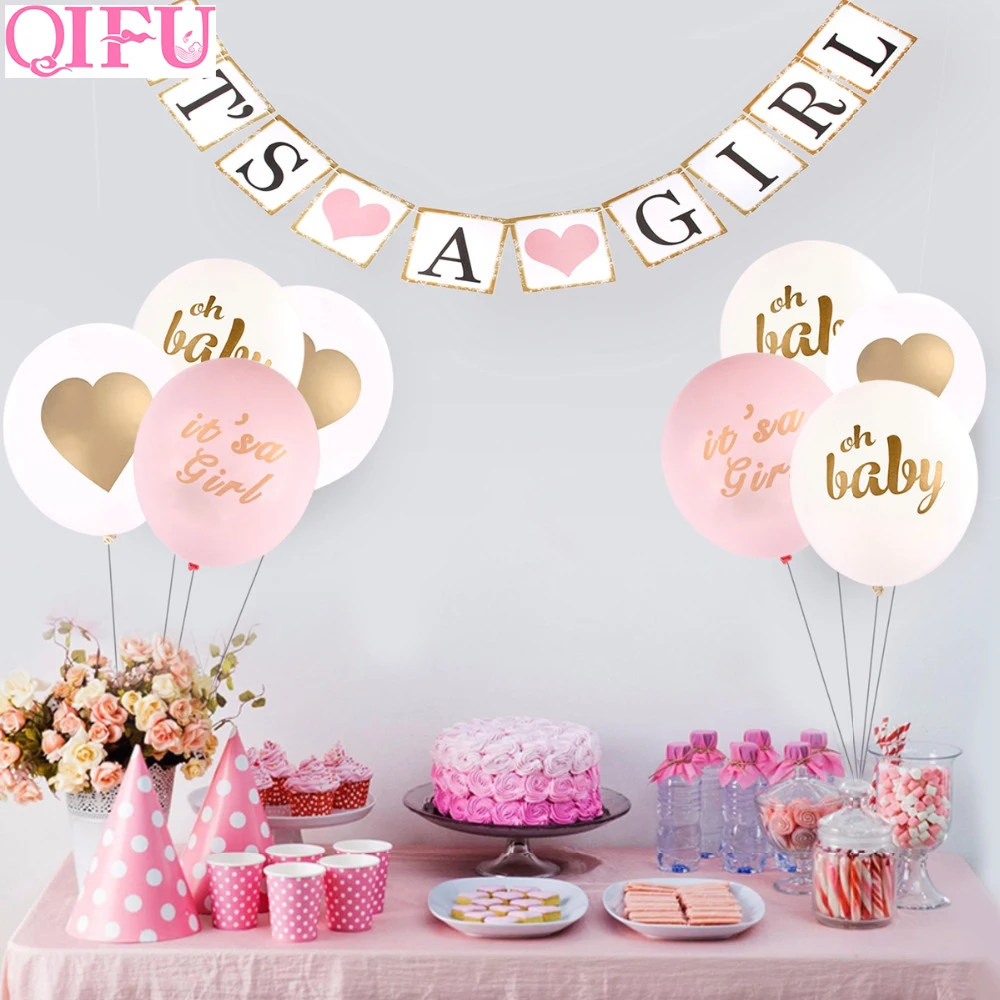 QIFU Oh Baby Boy Party Baby Shower Decorations Baby Shower Balloons Banner Baby Shower Girl Favors Gifts Baptism Favors Supplies QIFU Oh Baby Boy Party Baby Shower Decorations Baby Shower Balloons Banner Baby Shower Girl Favors Gifts Baptism Favors Supplies