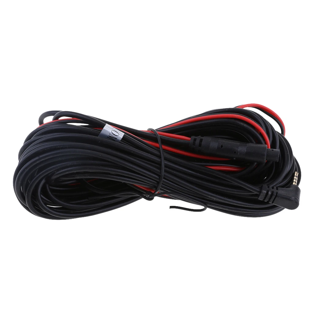 

10Meters/32Ft Car Rear Bakup Camera Dash RCA 4 Pin To 2.5mm Extension Cable