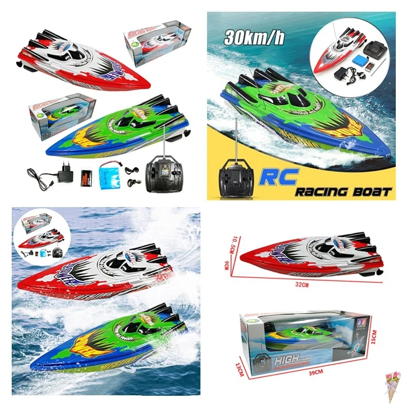 rechargeable radio control speedboat