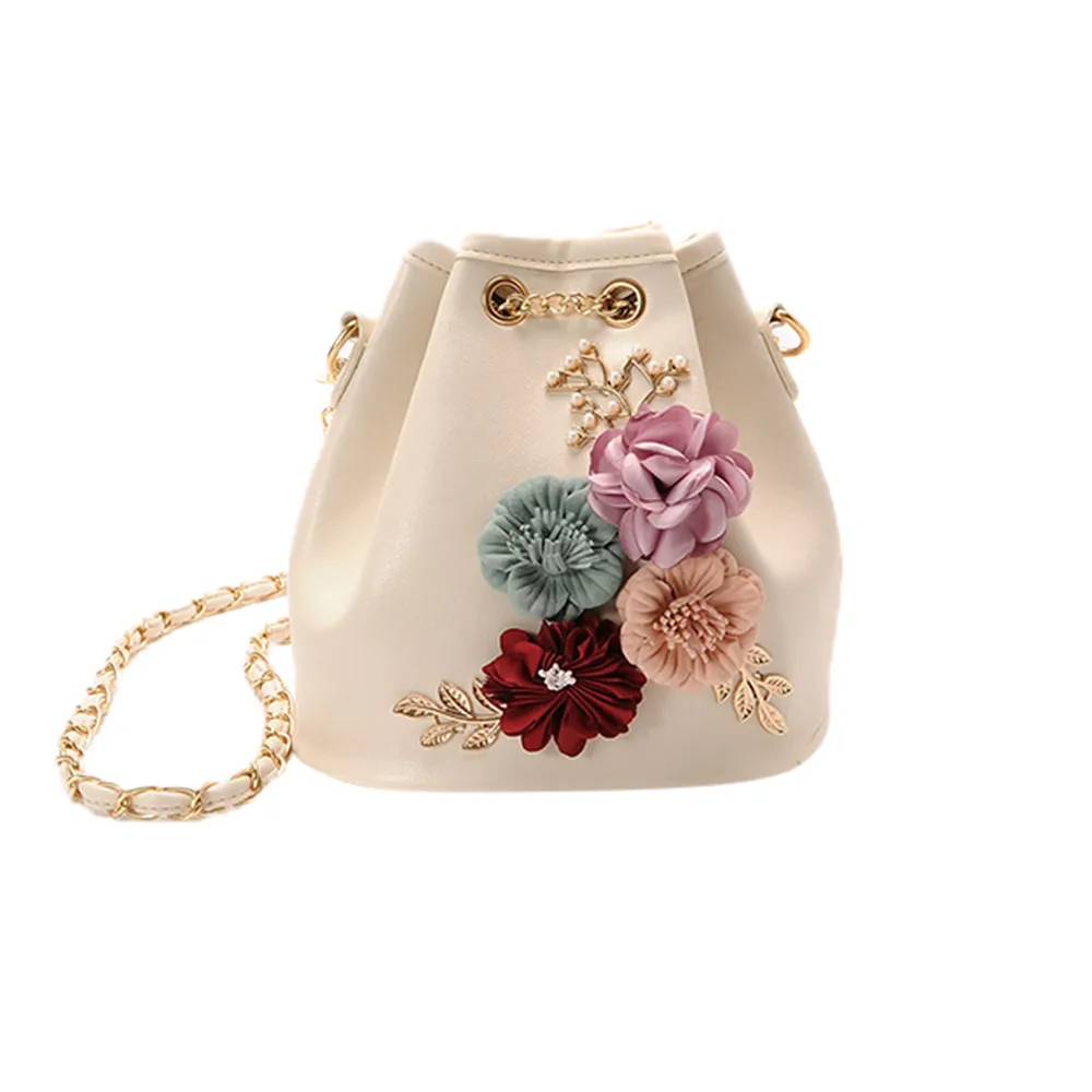 

Fashion Crossbody Women Bag Appliques Decoration Shoulder Bag With String Closure Messenger Bag#ZS