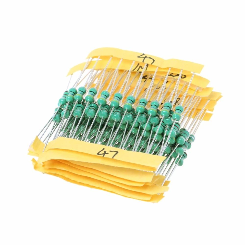 

120Pcs 1/2W 0410 12 Values 1UH-1MH Assortment Assorted Color Wheel Inductors Set