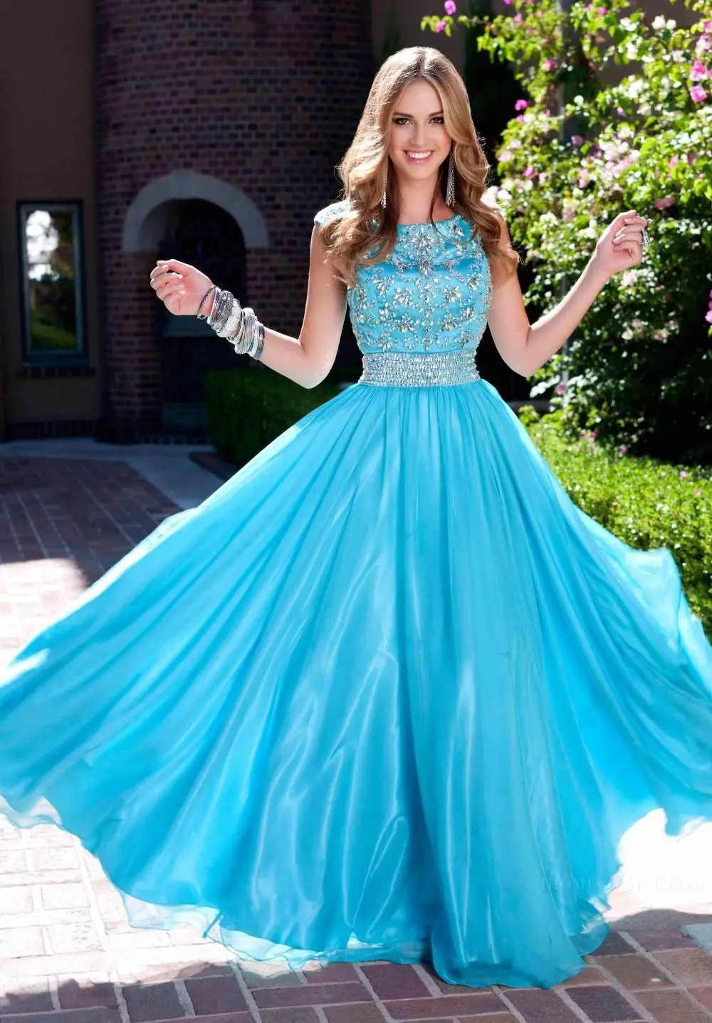 elegant modest evening dresses