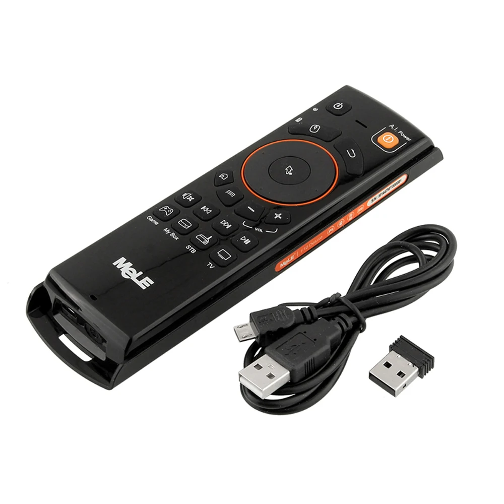 

10 pcs MeLE F10 Deluxe 2.4GHz Wireless Gaming Keyboards Fly Air Mouse Remote Control for Smart Android Mini PC TV Box