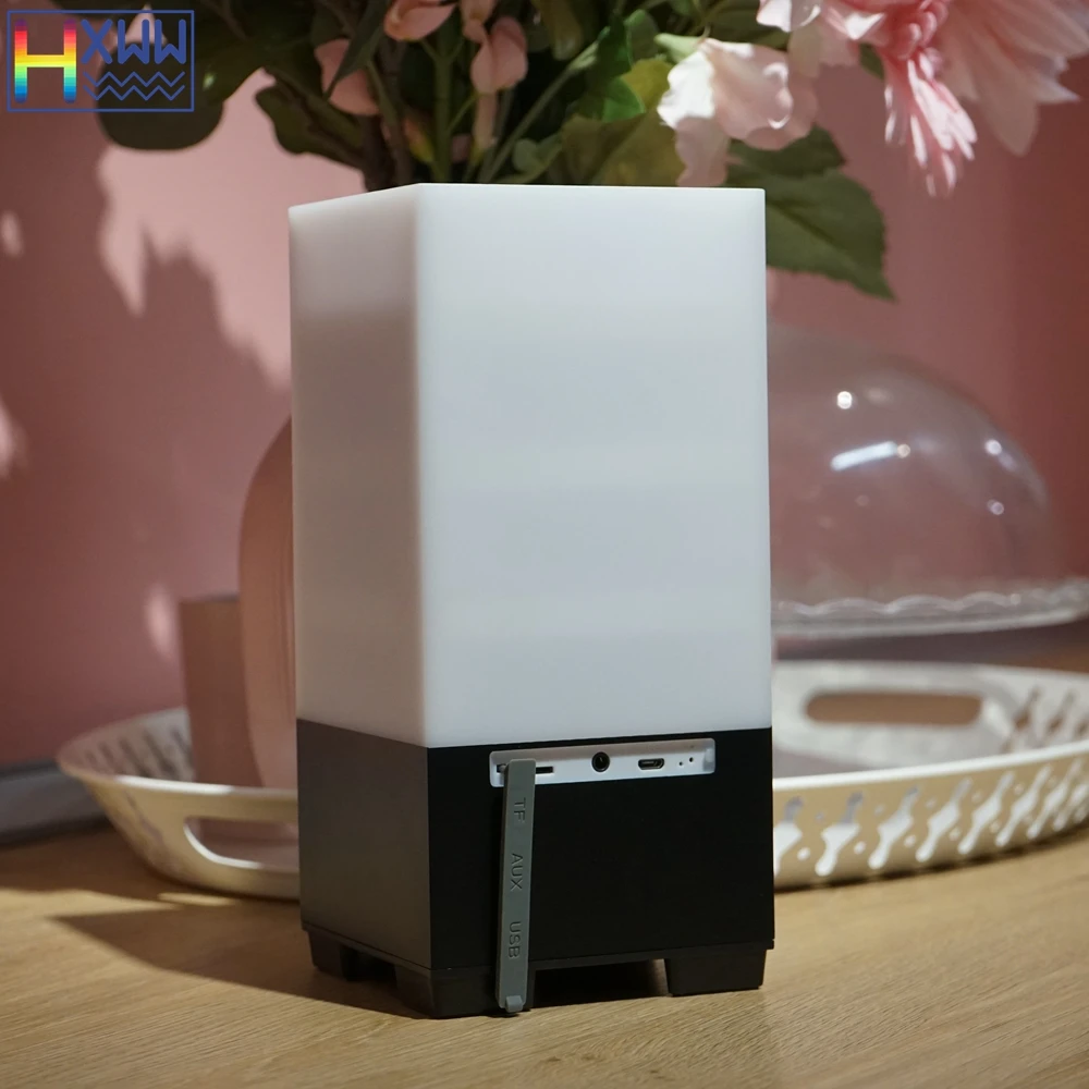 HXWW сменный светодиодный светильник для танцев с музыкальным ритмом Bluetooth