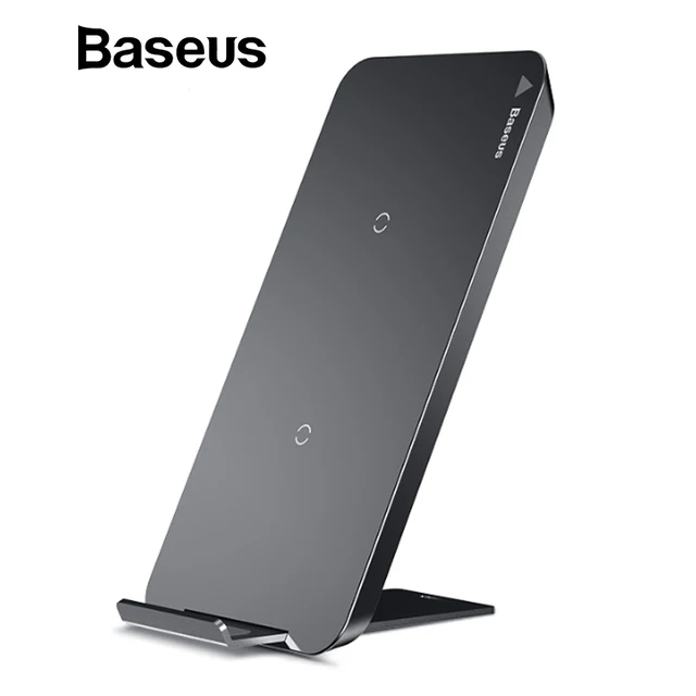 Best Offers Baseus 10W Quick Wireless Charger For iPhone X 8 Samsung S8 S9 S9+ Note 8 Fast Qi Wireless Safe Charging Desktop Charging Stand