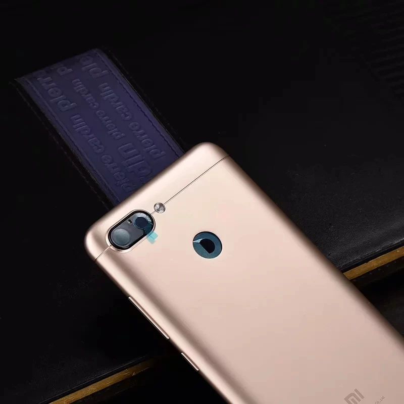 Оригинальный Корпус для Xiaomi Redmi 6 Redmi6 Пластиковая крышка задней крышки батареи
