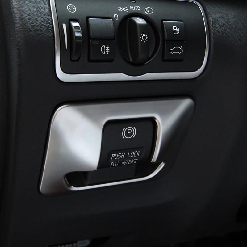 Автомобильный Электронный Кнопка Ручного Тормоза накладка наклейки для VOLVO XC60 XC70