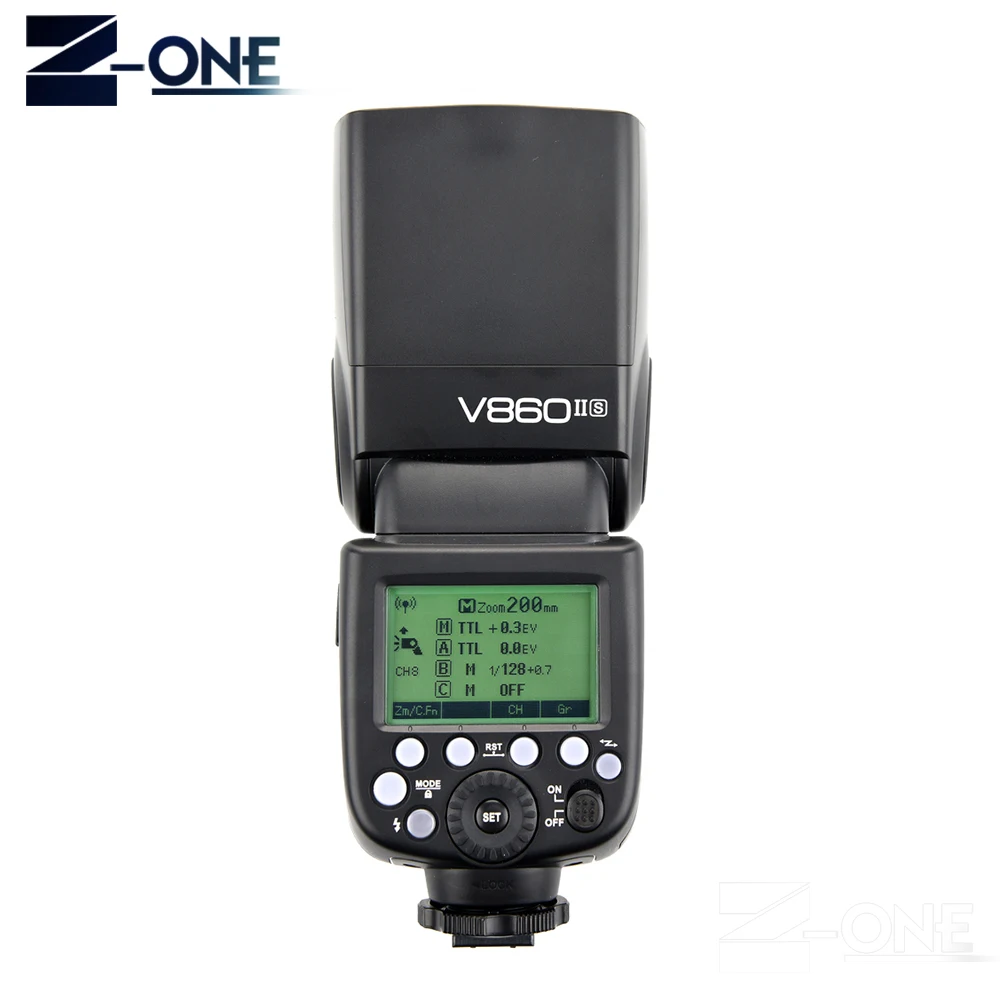 Godox Ving V860II-S Li-on Аккумулятор камеры 2,4G Вспышка Speedlite ttl HSS+ Xpro-s Беспроводная вспышка передатчик триггеры для sony