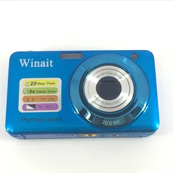 

Winait Mini Digital Camera HD 720P 8x Optical Zoom SD Card Max To 32GB