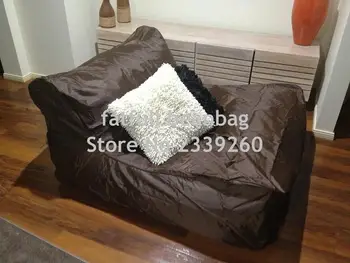 

Cover only No Filler - Get comfty with fillings bean bag chairs, relax and cozy living room BROWN sofa beanbag cover