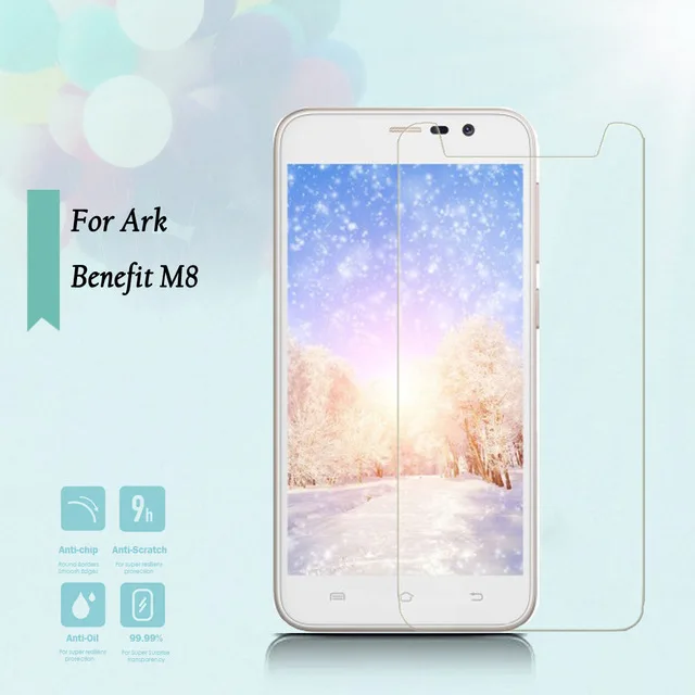 

Ark Benefit M8 Tempered Glass 9H High Quality Protective Film Explosion-proof Screen Protector For Ark Benefit M8