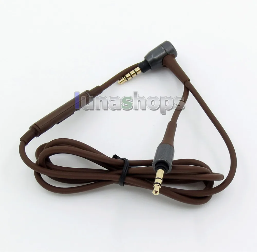 Replacement Audio Cable with Remote Mic for Audio Technic ATH MSR7 Sony MDR 1R
