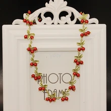 Цена черника Лазурит Камень Многоцветный ожерелье Женская мода ювелирные изделия