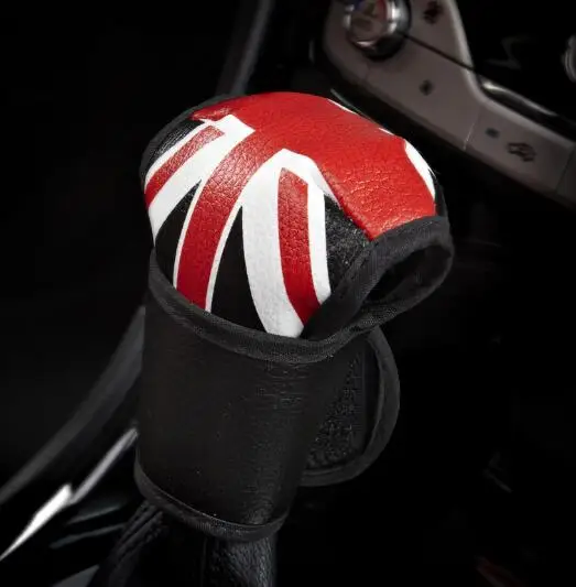 Ручка переключения передач для Mini Cooper сшитая вручную из натуральной кожи