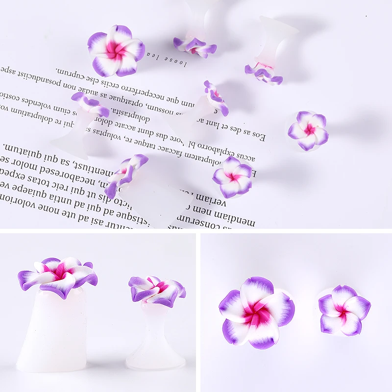 8pcs Nail art Toe Separator Flower Heart Pearl Diamond Silicone Foot Toes Separators Silica Gel Finger 3