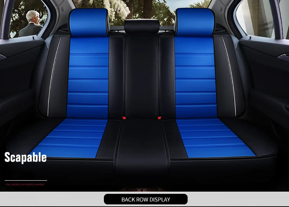 Kalaisike универсальные кожаные чехлы для сидений автомобиля для Honda все модели URV fit accord jazz city XRV HRV vezel CRV CIVIC Insight Spirior