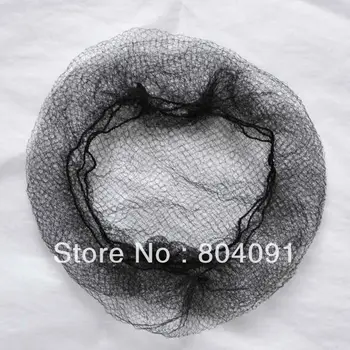 

whole sale Nylon Hairnets fines hair net Nelon with "Elastic edge" black color