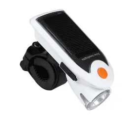 USB Перезаряжаемые светодиодный свет велосипедов Велоспорт солнечного света фар спереди головного света нового A30