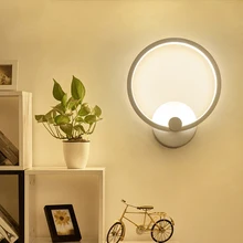 Lámpara de pared Led lámpara de pared nórdica lámpara de dormitorio de sala de estar lámpara de pared Led Luz de tocador moderna Vintage pared luces