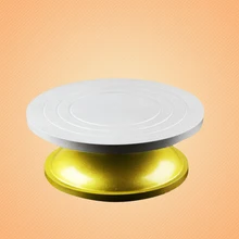 8 дюймов пластиковый торт проигрыватель 23 см выпечки торт поворотный стол Керамика Глина гаджет