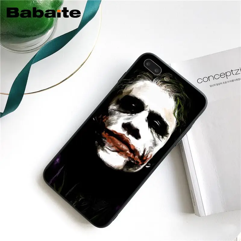 Babaite Смешной клоун, Бэтмен Джокер чехол для телефона чехол для iphone 11 Pro 11Pro Max 8 7 6 6S Plus X XS MAX 5 5S SE XR - Цвет: A4