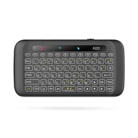 New H20 2.4G Wireless Backlight Mini Keyboard Touchpad Remote Control for PC Laptop Mac OS Android TV Box Windows for RPI 